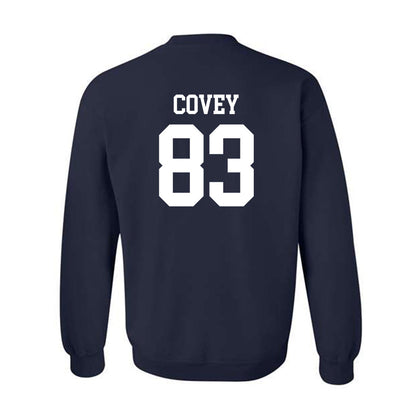 BYU - NCAA Football : Weston Covey - Sports Shersey Crewneck Sweatshirt