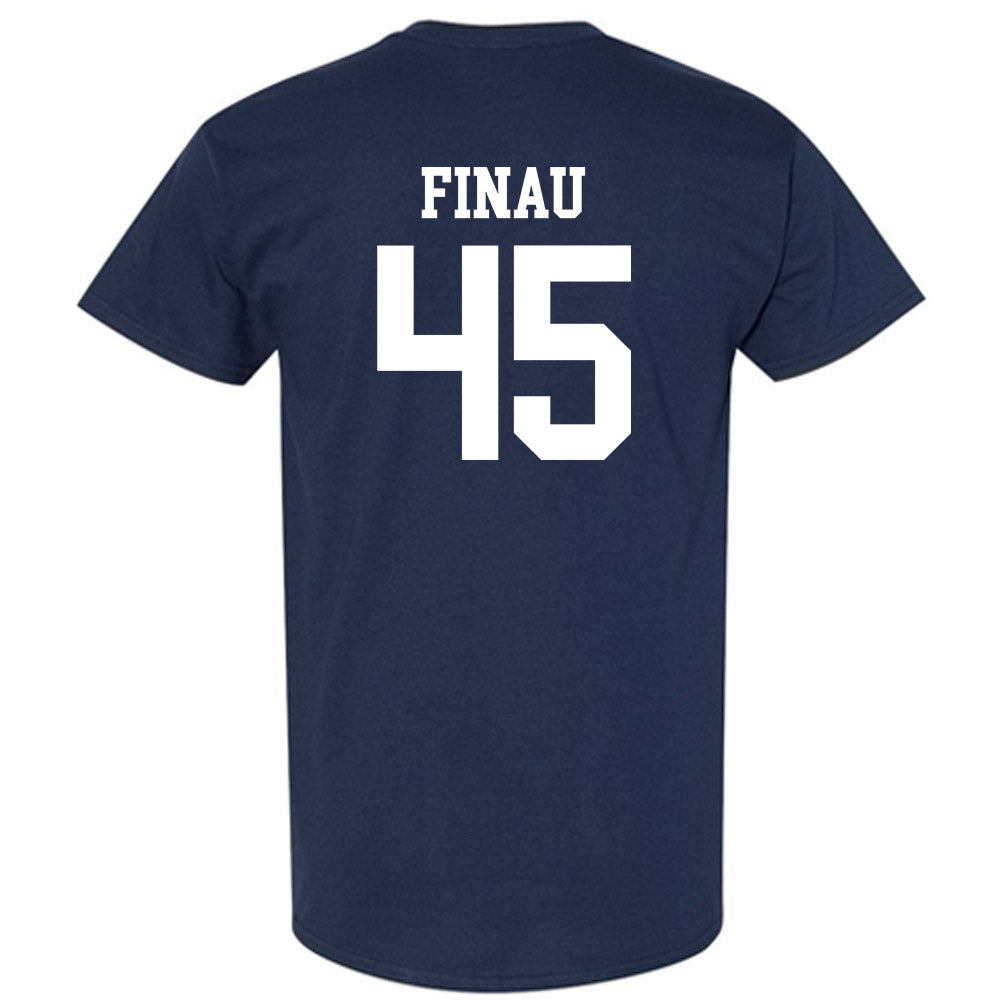 BYU - NCAA Football : Lucky Finau - Sports Shersey T-Shirt-1
