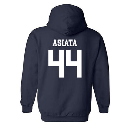 BYU - NCAA Football : Ephraim Asiata - Sports Shersey Hooded Sweatshirt-1
