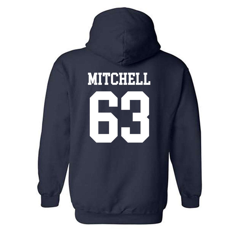 BYU - NCAA Football : Bruce Mitchell - Sports Shersey Hooded Sweatshirt