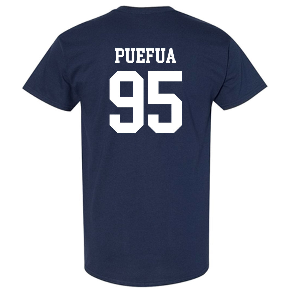 BYU - NCAA Football : Alvin Puefua - Sports Shersey T-Shirt-1