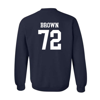 BYU - NCAA Football : Joe Brown - Sports Shersey Crewneck Sweatshirt-1