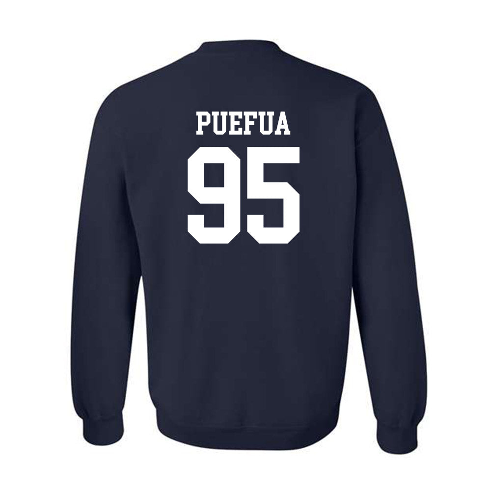 BYU - NCAA Football : Alvin Puefua - Sports Shersey Crewneck Sweatshirt-1