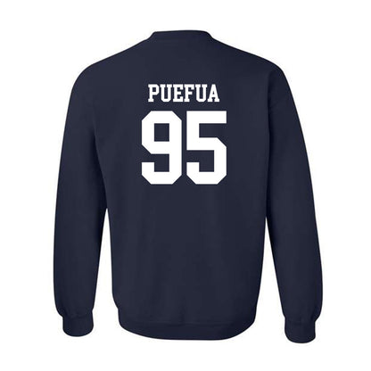 BYU - NCAA Football : Alvin Puefua - Sports Shersey Crewneck Sweatshirt-1