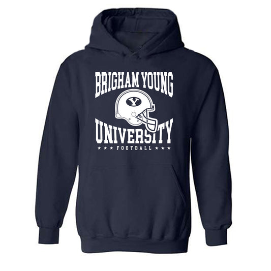 BYU - NCAA Football : Alvin Puefua - Sports Shersey Hooded Sweatshirt-0