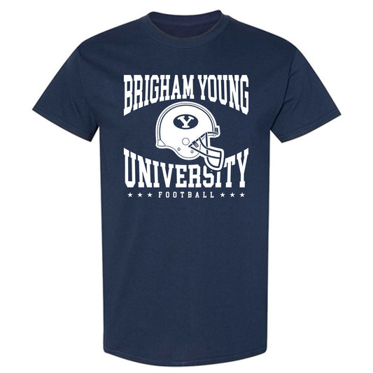 BYU - NCAA Football : Tayvion Beasley - Sports Shersey T-Shirt-0
