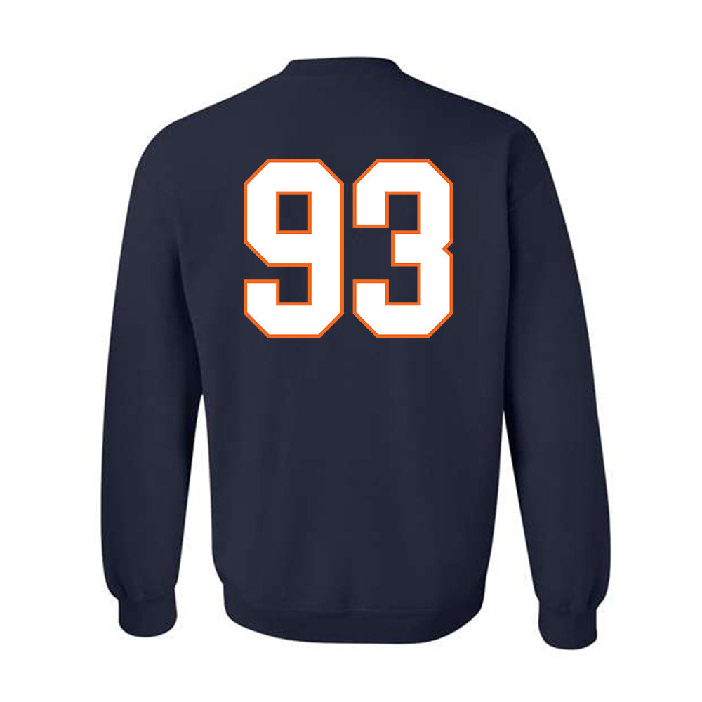 Virginia - NCAA Football : Henry Duke - Crewneck Sweatshirt-1