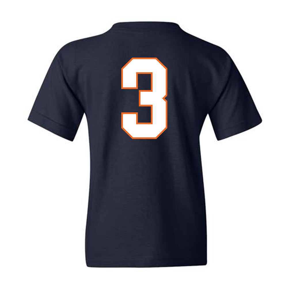 Virginia - NCAA Football : Corey Thomas - Youth T-Shirt Sports Shersey