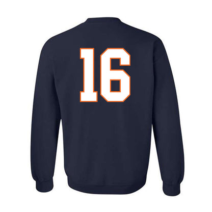 Virginia - NCAA Football : Trey McDonald - Crewneck Sweatshirt-1