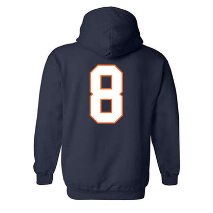 Virginia - NCAA Football : Malachi Fields - Hooded Sweatshirt