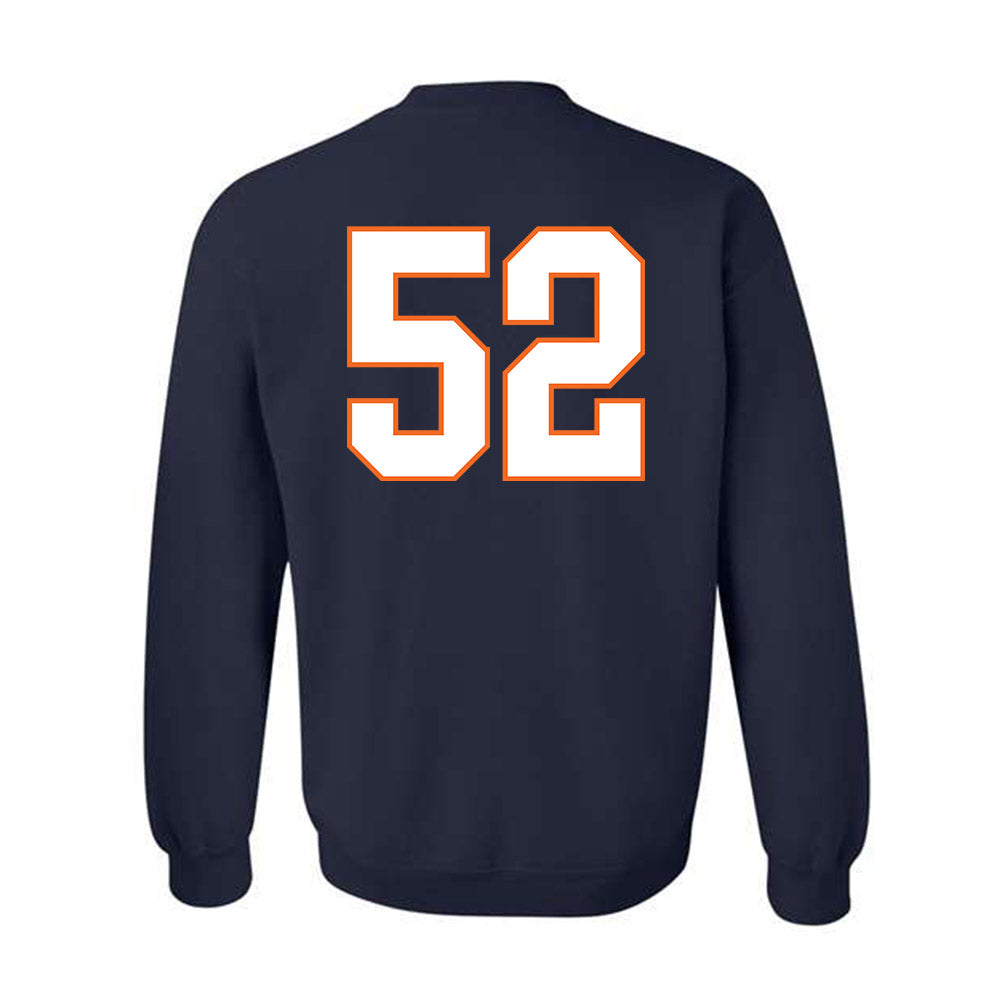 Virginia - NCAA Football : Daniel Rickert - Crewneck Sweatshirt-1