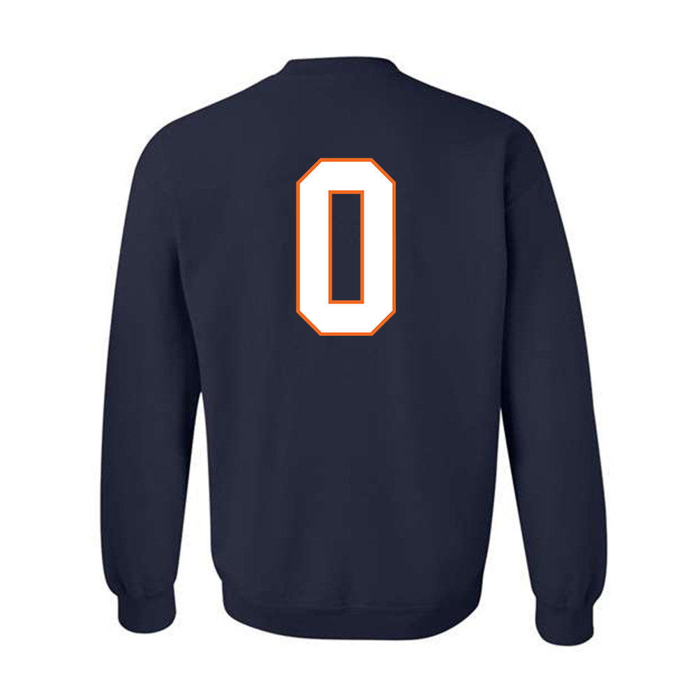 Virginia - NCAA Football : Sage Ennis - Crewneck Sweatshirt Sports Shersey