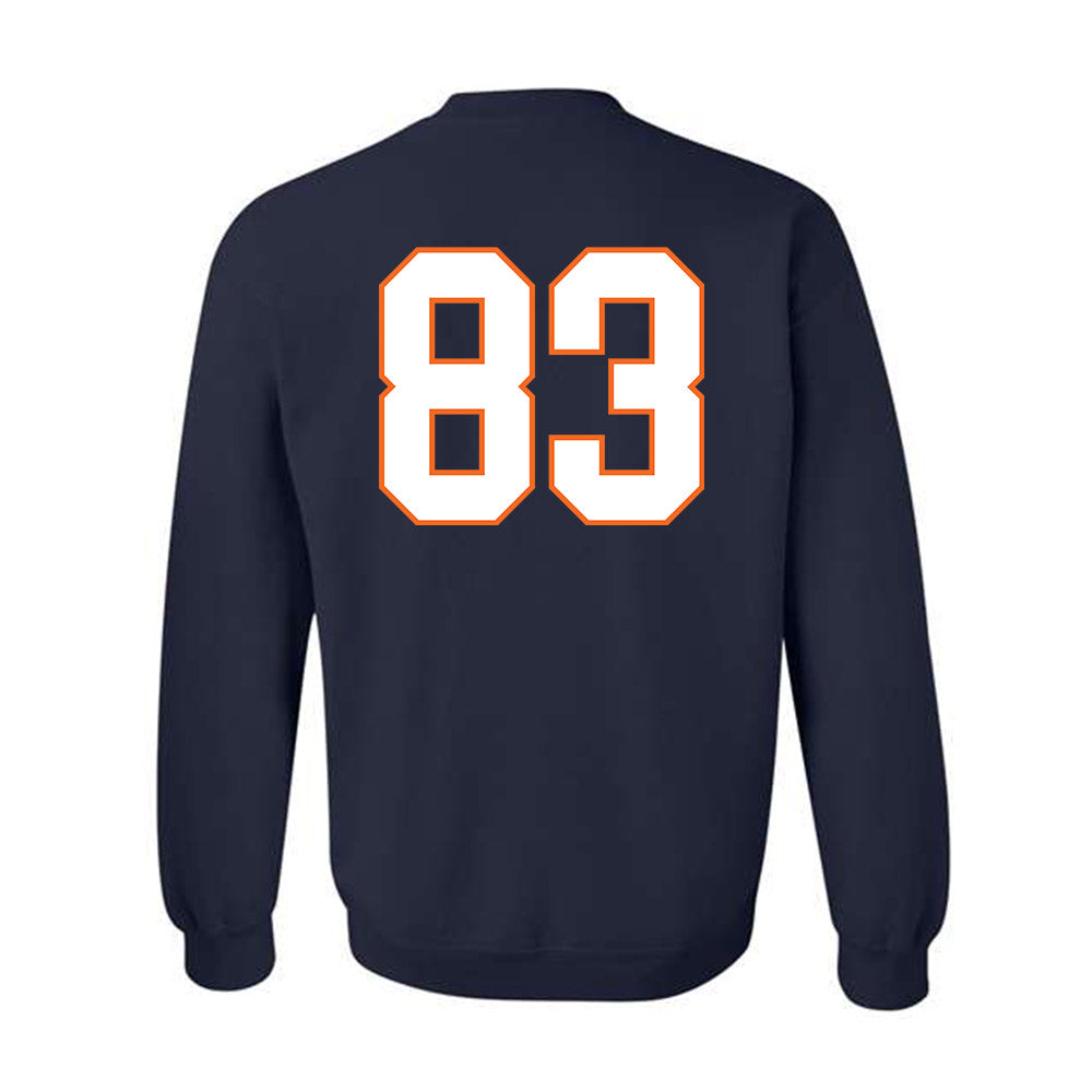 Virginia - NCAA Football : Willem Thurber - Crewneck Sweatshirt-1