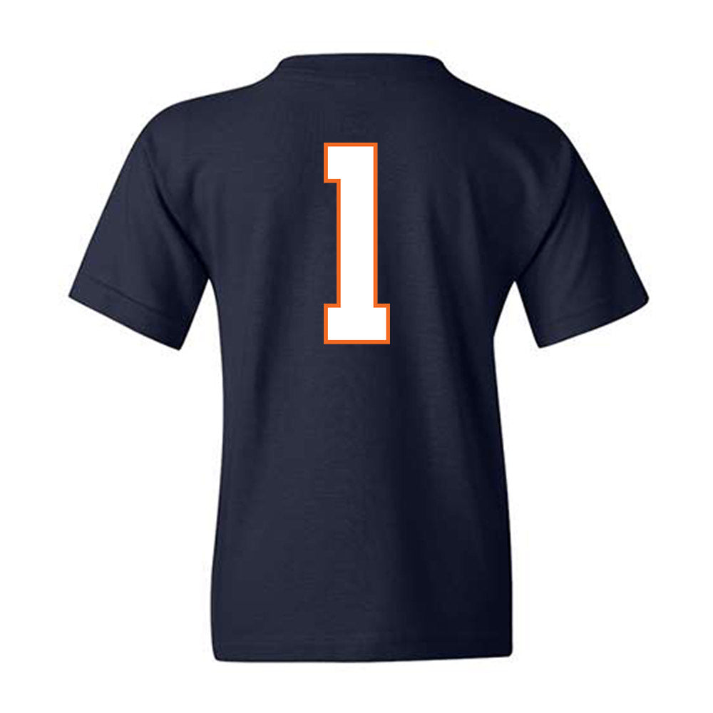 Virginia - NCAA Football : Keandre Walker - Youth T-Shirt-1