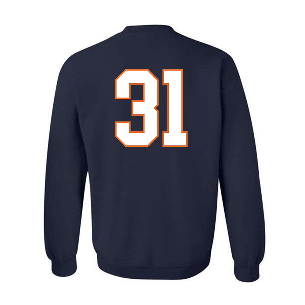 Virginia - NCAA Football : Micah Gaffney - Crewneck Sweatshirt Sports Shersey