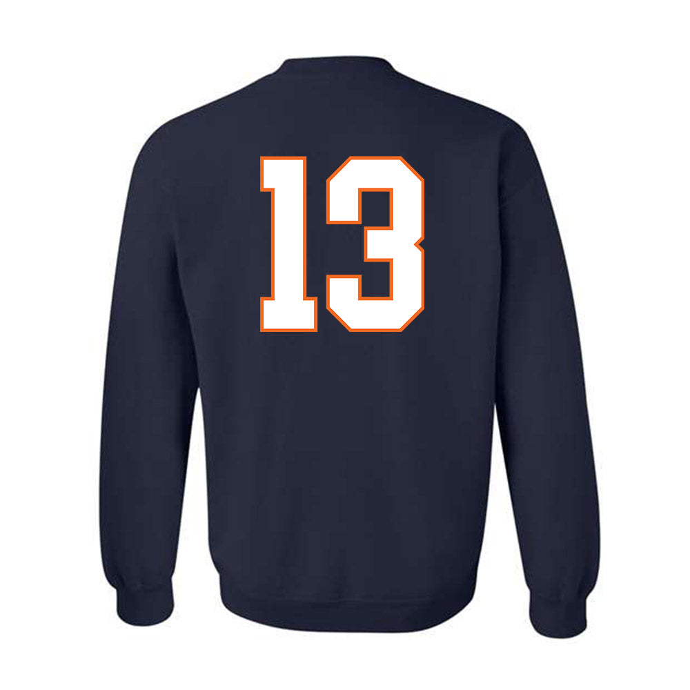 Virginia - NCAA Football : Gavin Frakes - Crewneck Sweatshirt Sports Shersey