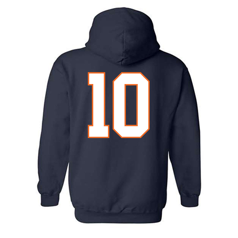 Virginia - NCAA Football : Daniel Kaelin - Hooded Sweatshirt-1