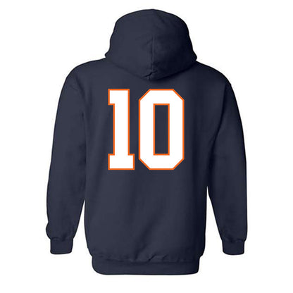 Virginia - NCAA Football : Daniel Kaelin - Hooded Sweatshirt-1