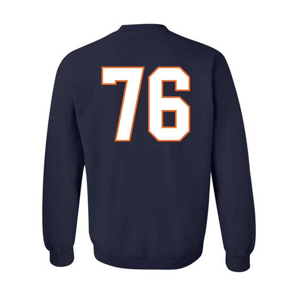 Virginia - NCAA Football : Brady Wilson - Crewneck Sweatshirt-1