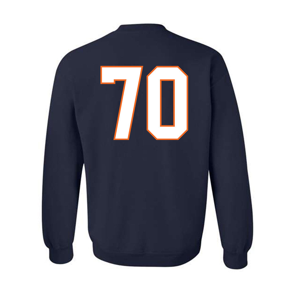 Virginia - NCAA Football : Dane Wleklinski - Crewneck Sweatshirt-1