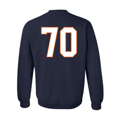 Virginia - NCAA Football : Dane Wleklinski - Crewneck Sweatshirt-1