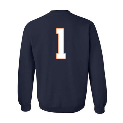 Virginia - NCAA Football : Keandre Walker - Crewneck Sweatshirt-1