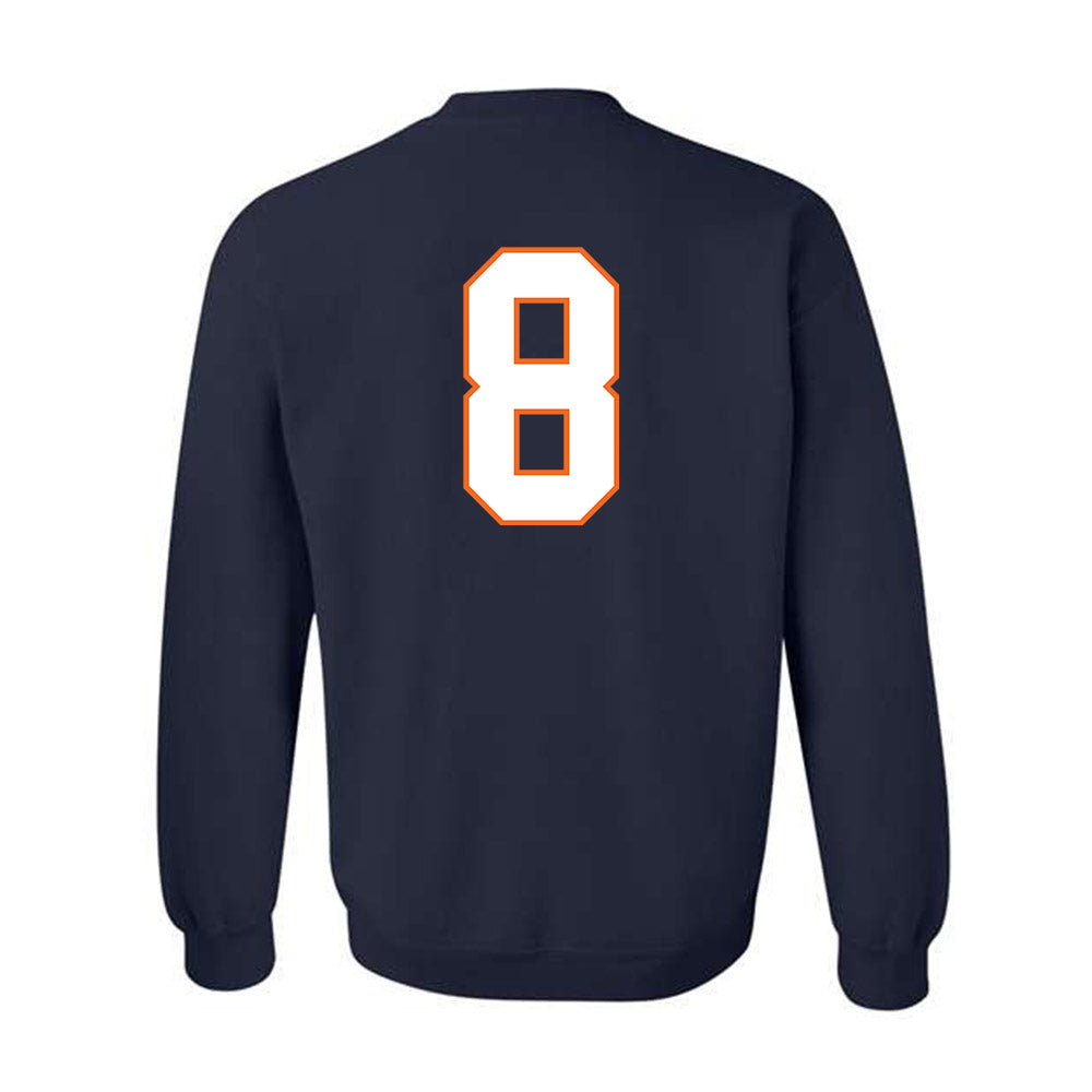 Virginia - NCAA Football : Malachi Fields - Crewneck Sweatshirt