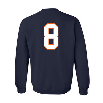 Virginia - NCAA Football : Malachi Fields - Crewneck Sweatshirt