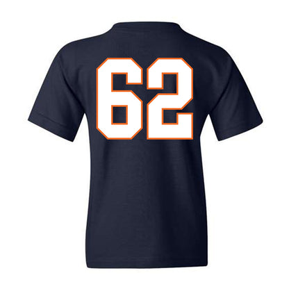 Virginia - NCAA Football : Drake Metcalf - Youth T-Shirt Sports Shersey