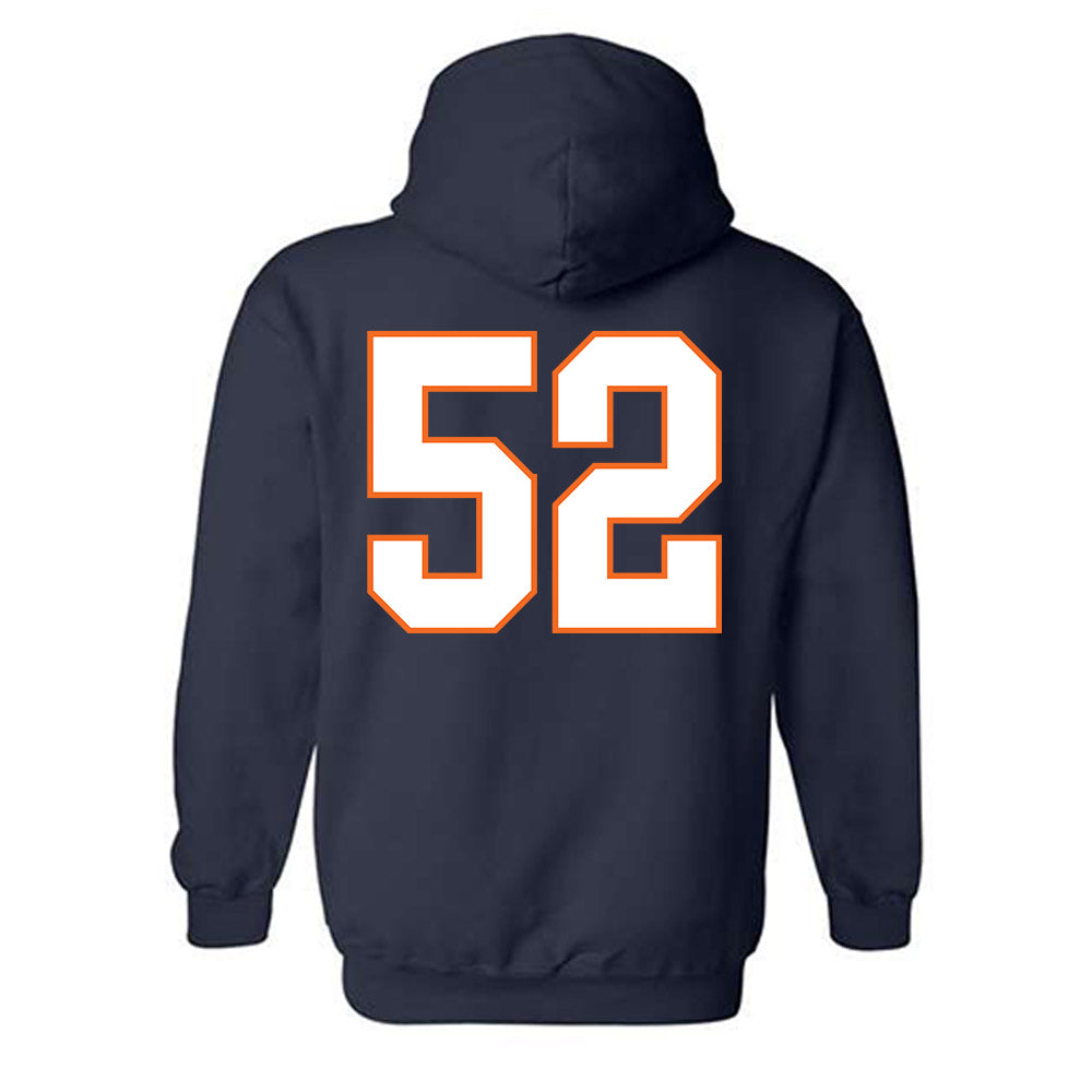 Virginia - NCAA Football : Daniel Rickert - Hooded Sweatshirt-1