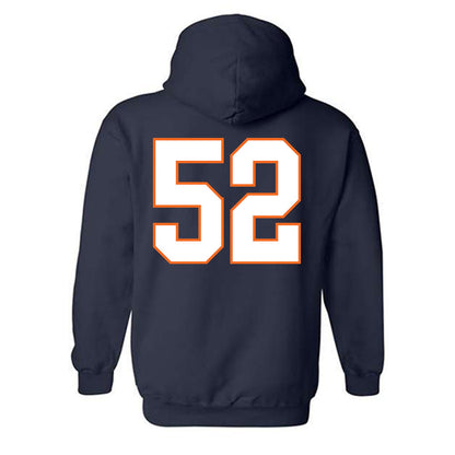 Virginia - NCAA Football : Daniel Rickert - Hooded Sweatshirt-1