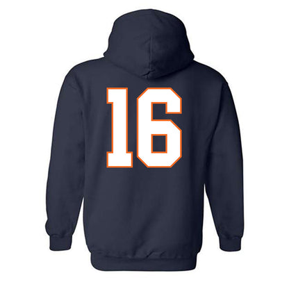 Virginia - NCAA Football : Tyler Neville - Hooded Sweatshirt