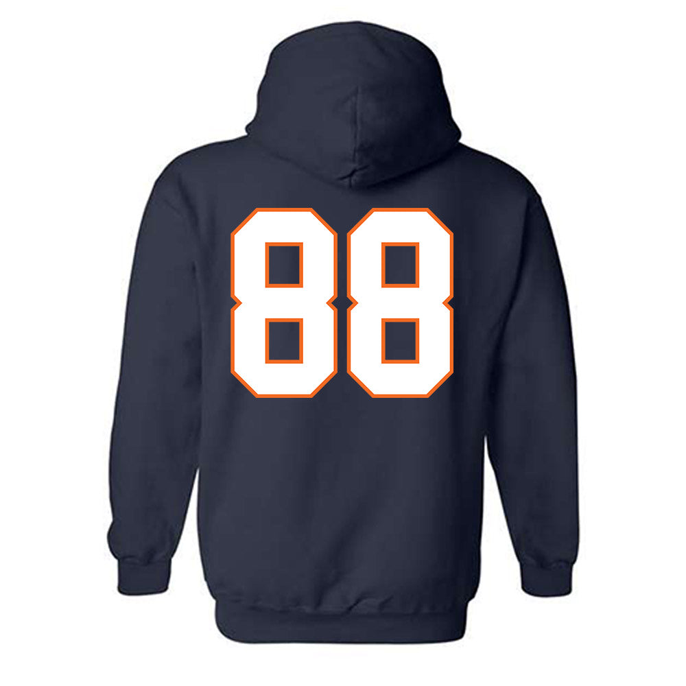 Virginia - NCAA Football : Walker Wallace - Hooded Sweatshirt-1