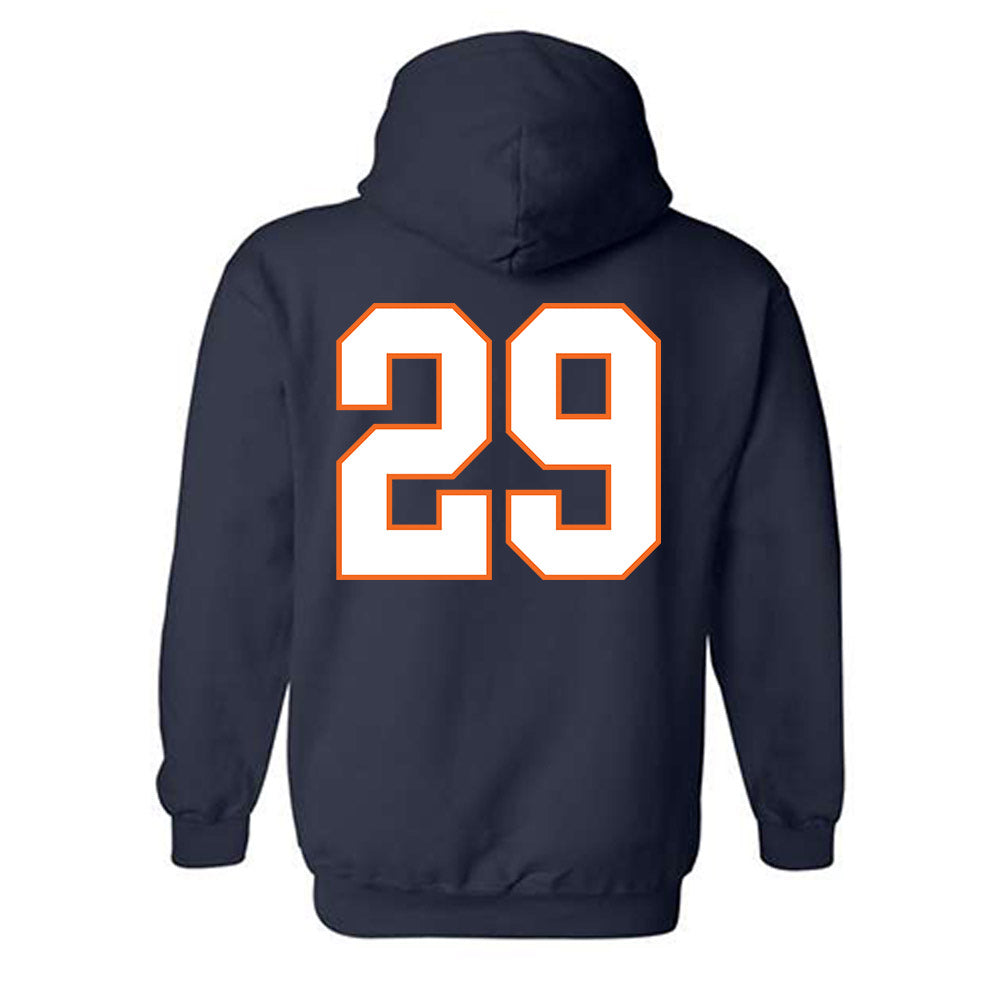 Virginia - NCAA Football : Christopher Spence - Hooded Sweatshirt-1