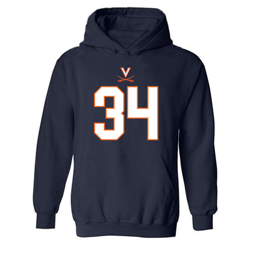 Virginia - NCAA Football : Kevin Chadwick Jr - Hooded Sweatshirt