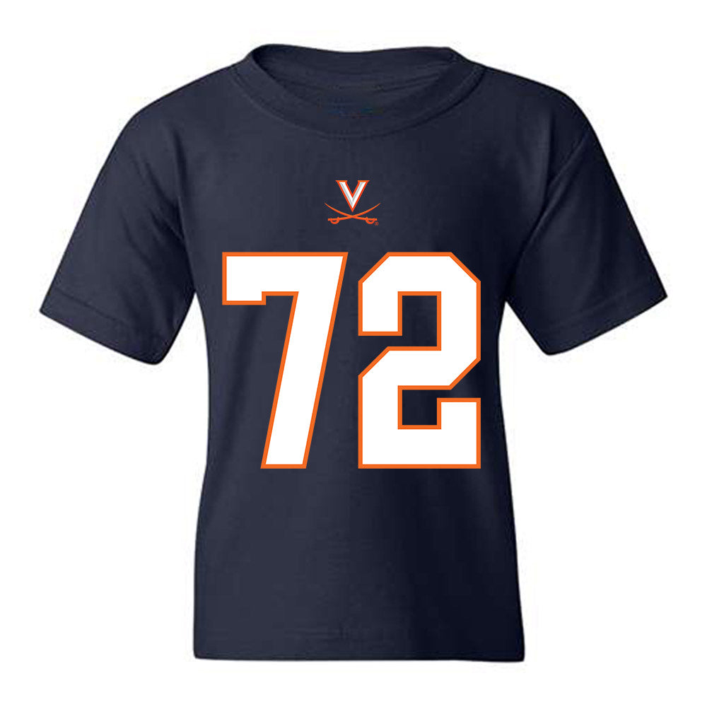 Virginia - NCAA Football : Benjamin York - Youth T-Shirt-0