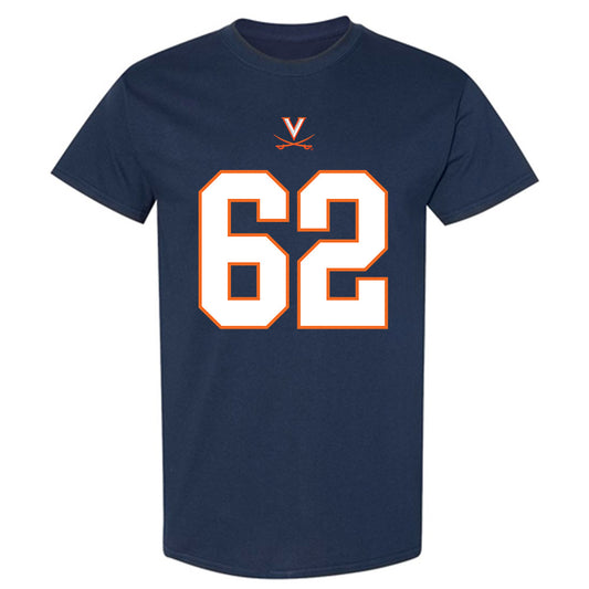 Virginia - NCAA Football : Drake Metcalf - T-Shirt Sports Shersey