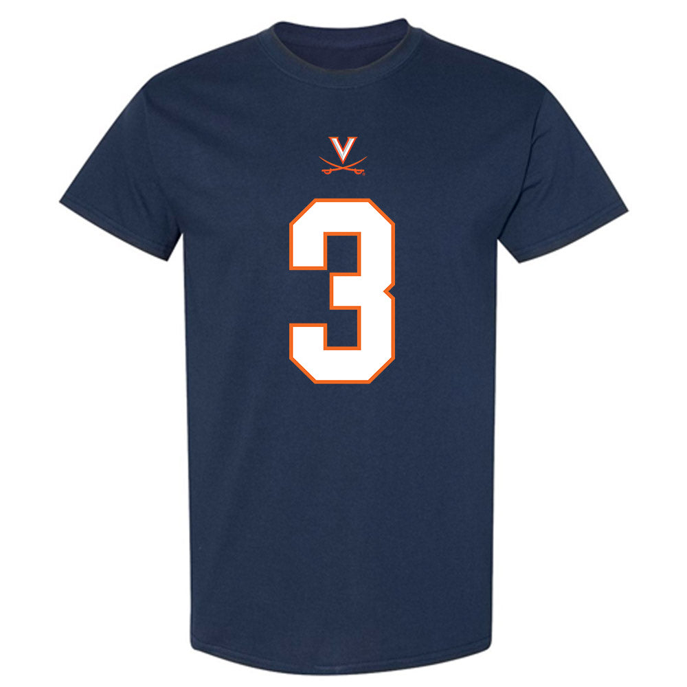 Virginia - NCAA Football : Corey Thomas - T-Shirt Sports Shersey