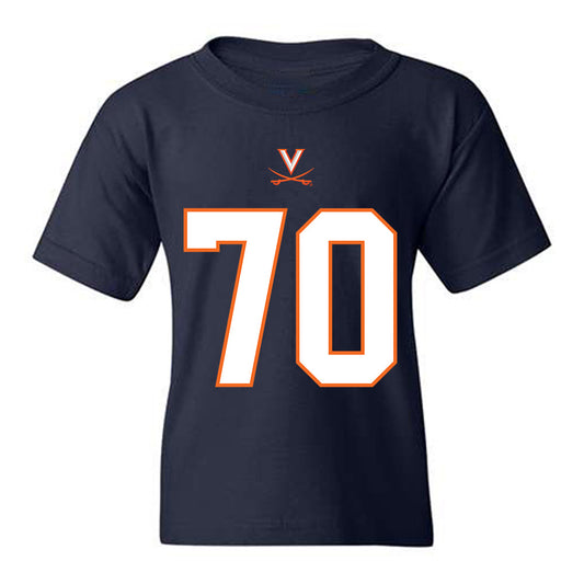Virginia - NCAA Football : Dane Wleklinski - Youth T-Shirt-0