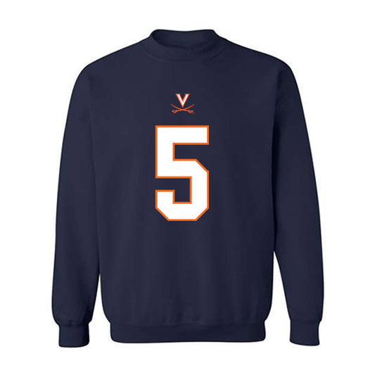 Virginia - NCAA Football : Kameron Courtney - Crewneck Sweatshirt-0