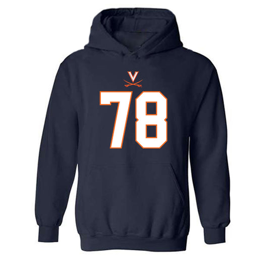 Virginia - NCAA Football : Kevin Wigenton II - Hooded Sweatshirt-0