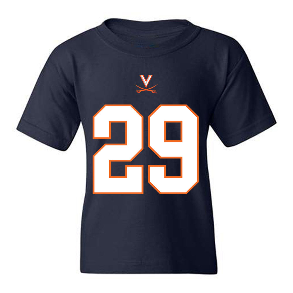 Virginia - NCAA Football : Christopher Spence - Youth T-Shirt-0