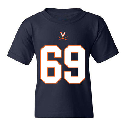 Virginia - NCAA Football : Bryce Robinson - Youth T-Shirt-0
