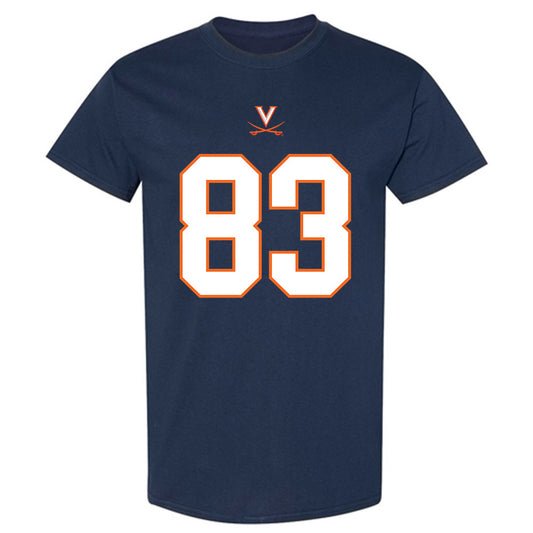 Virginia - NCAA Football : Willem Thurber - T-Shirt-0