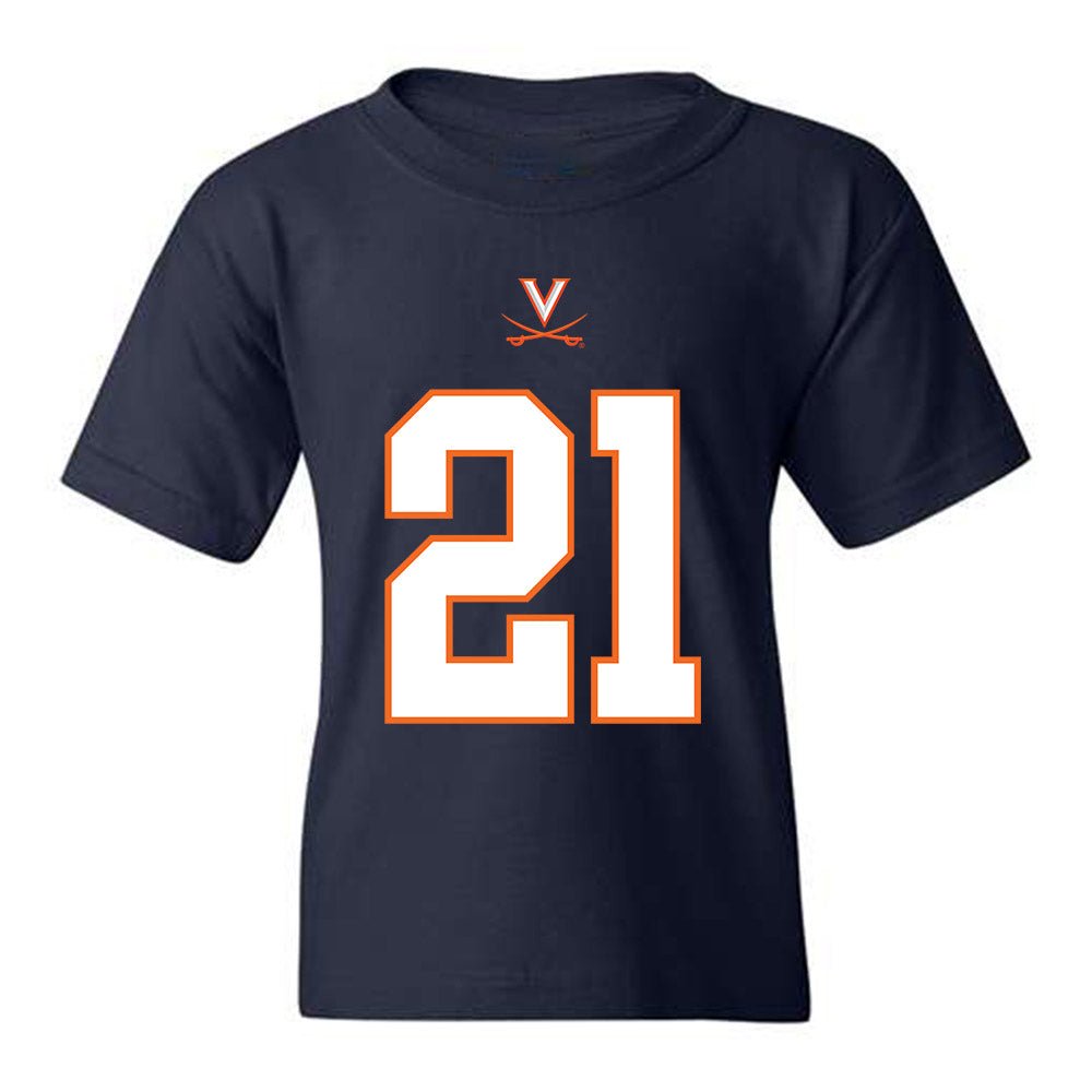 Virginia - NCAA Football : KeShawn Adams - Youth T-Shirt Sports Shersey