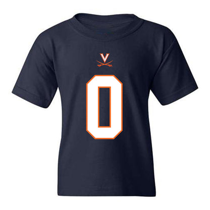 Virginia - NCAA Football : Sage Ennis - Youth T-Shirt Sports Shersey