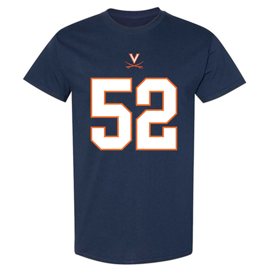 Virginia - NCAA Football : Daniel Rickert - T-Shirt-0