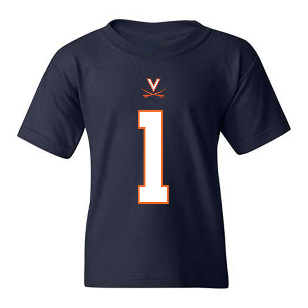 Virginia - NCAA Football : Keandre Walker - Youth T-Shirt-0