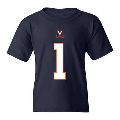 Virginia - NCAA Football : Keandre Walker - Youth T-Shirt-0