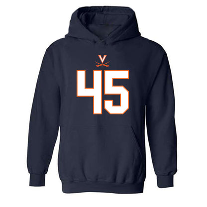Virginia - NCAA Football : Brand Morgan - Hooded Sweatshirt-0